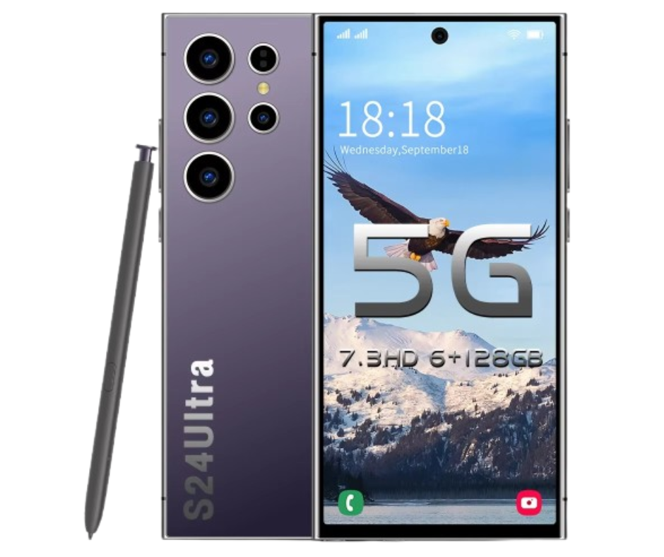 Samsung Galaxy S25 with futuristic design and powerful AI features.