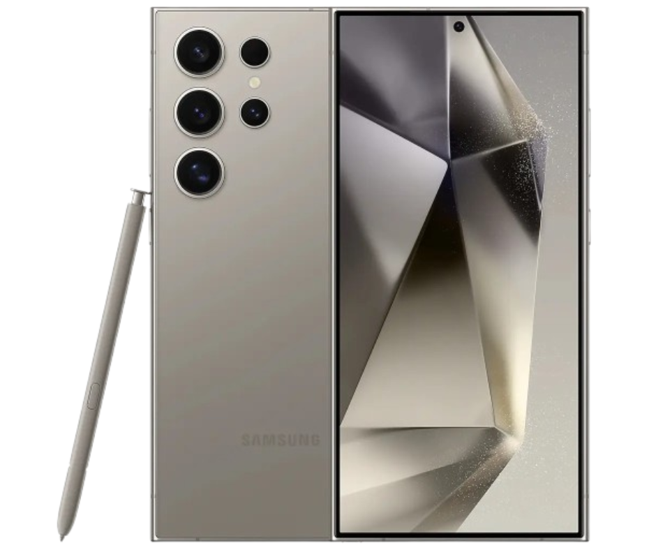 Samsung Galaxy S25 with futuristic design and powerful AI features.