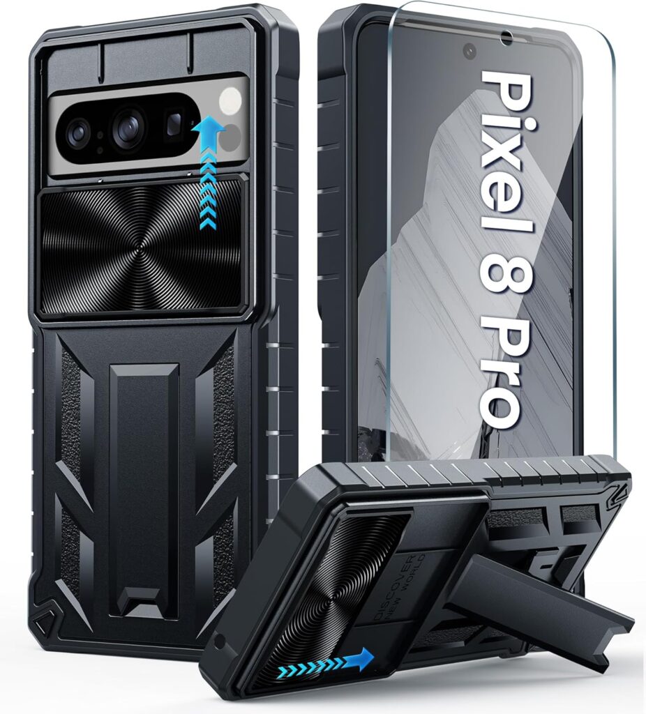 Google Pixel 8 Pro in Bay Blue color showcasing its elegant matte glass finish, triple-lens AI camera system, and premium OLED display redefining smart luxury in 2025.