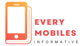 Logo of Every Mobiles Informative with a smartphone icon in orange gradient.