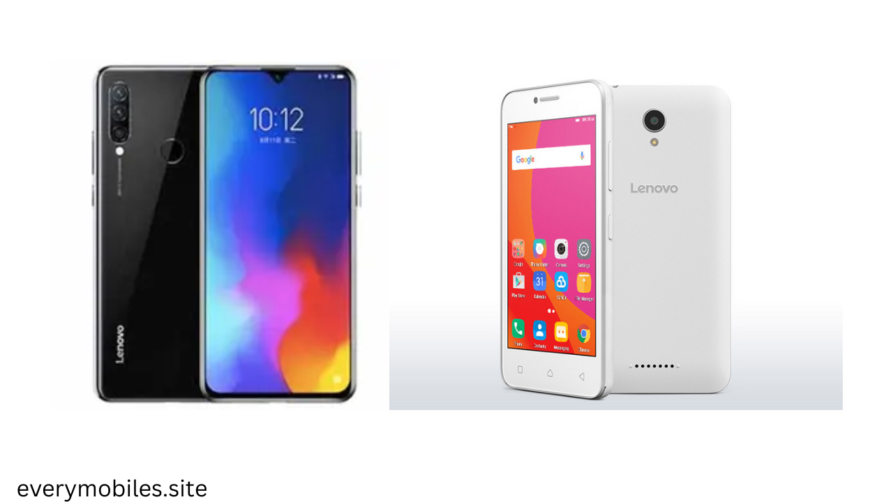 Lenovo smartphone with modern design and sharp display.”
