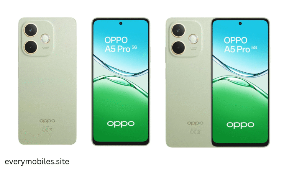 OPPO smartphone with sleek design and advanced rear camera.